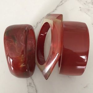 Set of 3 bangle bracelets